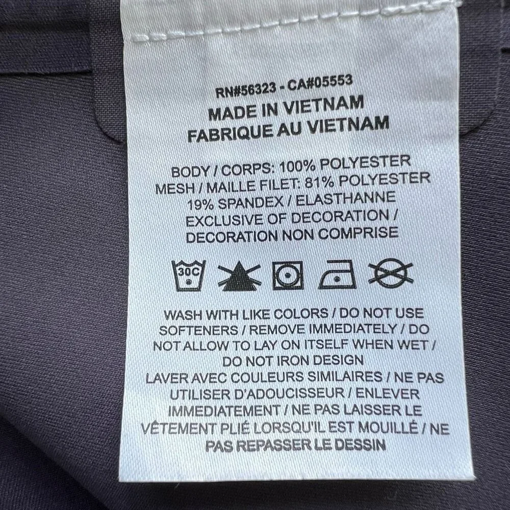 Nike Plum Purple Long Sleeve Hooded Mid-Length Hypershield Rain Jacket Size XL - Picture 8 of 12